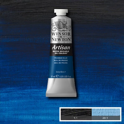 Olejová farba na vodnej báze Winsor&Newton Artisan, 37 ml - 538, prussian blue