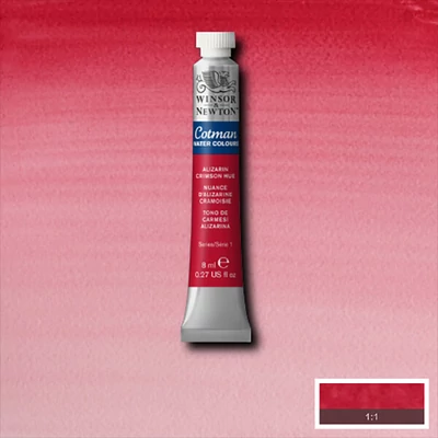 Akvarelová farba v tube Winsor&amp;Newton Cotman, 8 ml - 003, alizarin crimson hue