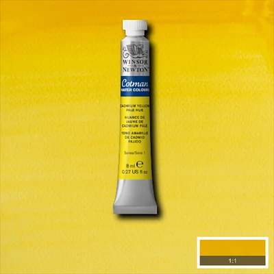 Akvarelová farba v tube Winsor&Newton Cotman, 8 ml - 119, cadmium yellow pale hue