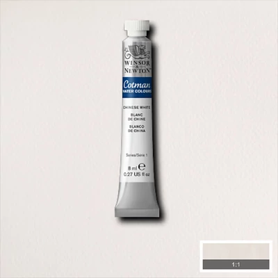 Akvarelová farba v tube Winsor&Newton Cotman, 8 ml - 150, chinese white