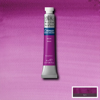 Akvarelová farba v tube Winsor&Newton Cotman, 8 ml - 398, mauve