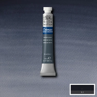 Akvarelová farba v tube Winsor&Newton Cotman, 8 ml - 465, payne's gray