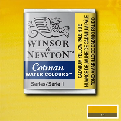 Akvarelová farba Winsor&Newton Cotman 1/2 panvičky - 119, cadmium yellow pale hue