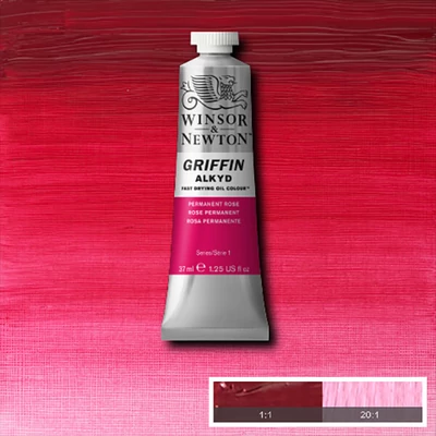 Olejová alkydová farba Winsor&Newton Griffin, 37 ml - 501, trvalá ruža