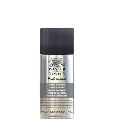 Lak v spreji W&N, hodvábny lesk - 150 ml