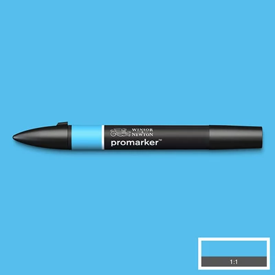 Obojstranný alkoholový popisovač ProMarker - B137, sky blue