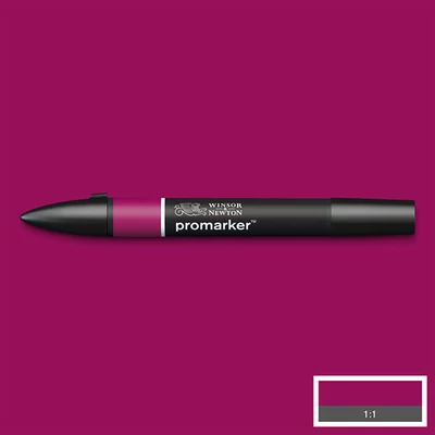 Obojstranný alkoholový popisovač ProMarker - M544, maroon