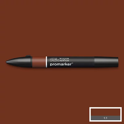 Obojstranný alkoholový popisovač ProMarker - O124, walnut