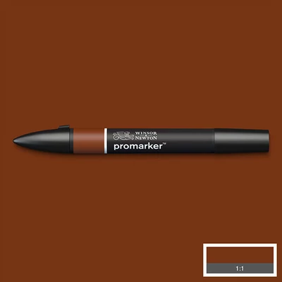 Obojstranný alkoholový popisovač ProMarker - O225, henna