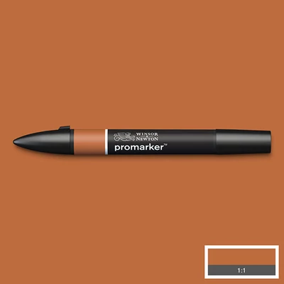 Obojstranný alkoholový popisovač ProMarker - O345, saddle brown