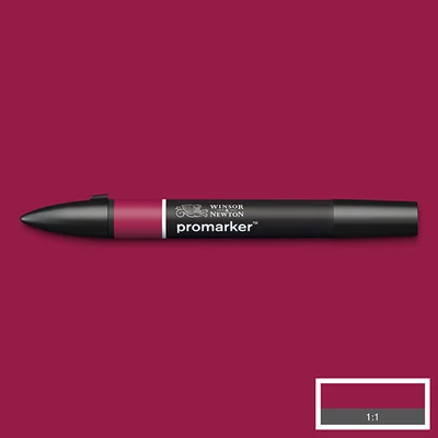 Obojstranný alkoholový popisovač ProMarker - R424, burgundy