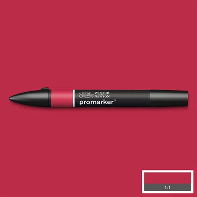 Obojstranný alkoholový popisovač ProMarker - R445, crimson