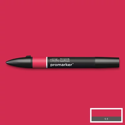 Obojstranný alkoholový popisovač ProMarker - R455, ruby