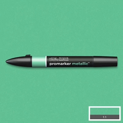 Obojstranný alkoholový popisovač ProMarker Metallic - green