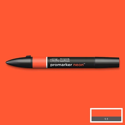 Obojstranný popisovač ProMarker Neon - spark red