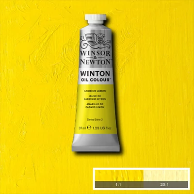 Olejová farba Winsor&Newton Winton, 37 ml - 087, cadmium lemon hue