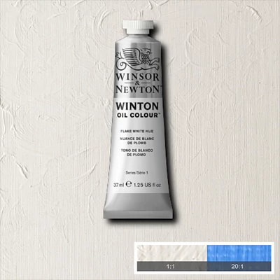Olejová farba Winsor&Newton Winton, 37 ml - 242, flake white hue