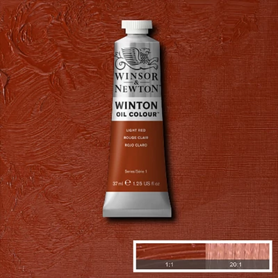 Olejová farba Winsor&Newton Winton, 37 ml - 362, light red