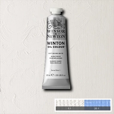 Olejová farba Winsor&Newton Winton, 37 ml - 415, soft mixing white