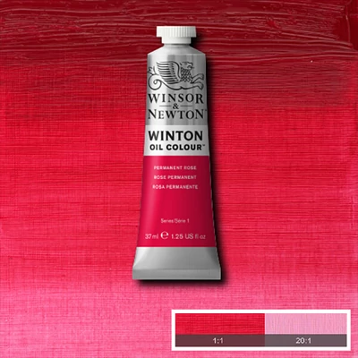 Olejová farba Winsor&Newton Winton, 37 ml - 502, permanent rose