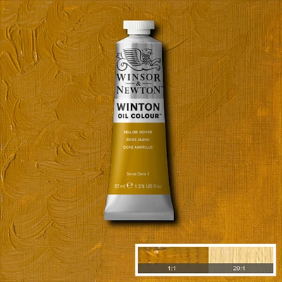Olejová farba Winsor&Newton Winton, 37 ml - 744, yellow ochre
