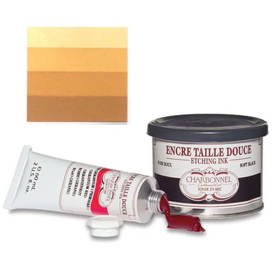 Hĺbkotlačová farba Charbonnel, 200 ml - yellow ochre