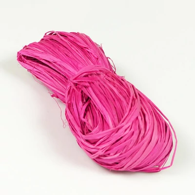 Rafia, 50 g - pink