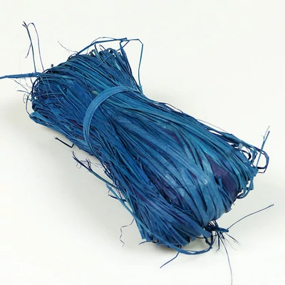 Rafia, 50 g - modrá