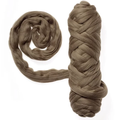 Rozprávková ovčia vlna - 11 taupe