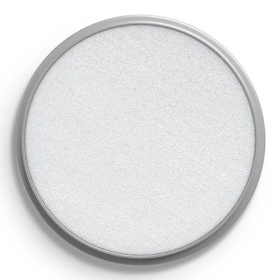 Farba na tvár v kelímku Snazaroo - trblietavá biela, sparkle white 001