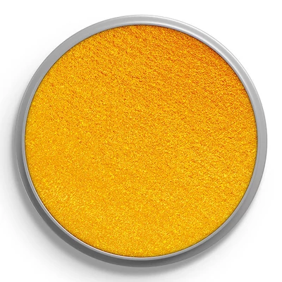 Farba na tvár v kelímku Snazaroo - trblietavá žltá, sparkle yellow 221