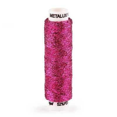 Metalická niť, Metalux, 100 m/ vreteno - ružová