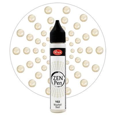 Bodkovacie pero Zen Pen, 28 ml - mušle