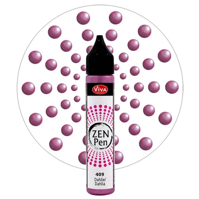 Bodkovacie pero Zen Pen, 28 ml - dahlia
