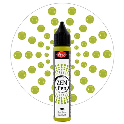 Bodkovacie pero Zen Pen, 28 ml - bambus