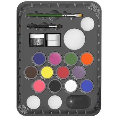 Sada farieb na tvár Snazaroo - Ultimate party pack, 22 ks