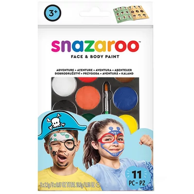 Sada farieb na tvár Snazaroo - dobrodružstvo