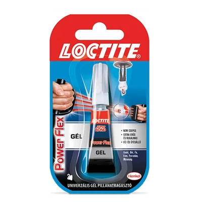 Loctite, sekundové lepidlo Super Bond Power Flex Gel, 2 g