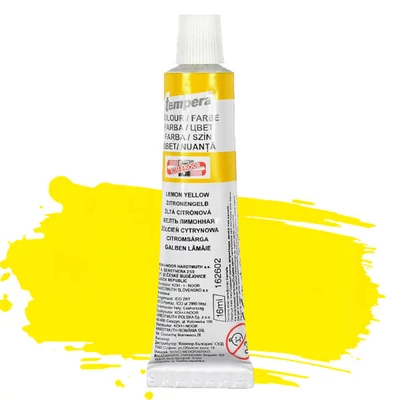 Temperová farba KOH-I-NOOR, 16 ml - citrónovo žltá