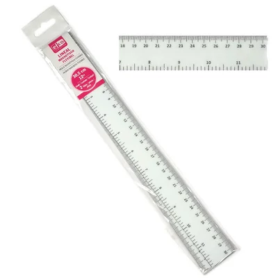 Pravítko, ohybné magnetické, 2 ks