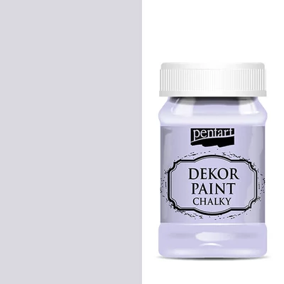 Kriedová farba Pentart Dekor Paint Chalky, 100 ml - svetlo fialová