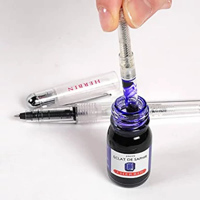 Plniteľné guľôčkové pero s pumpičkou J. Herbin, na atrament