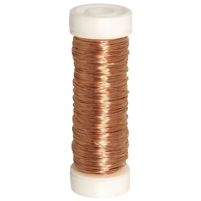 Šperkársky drôt na háčkovanie, 0,3 mm, 50 m – meď