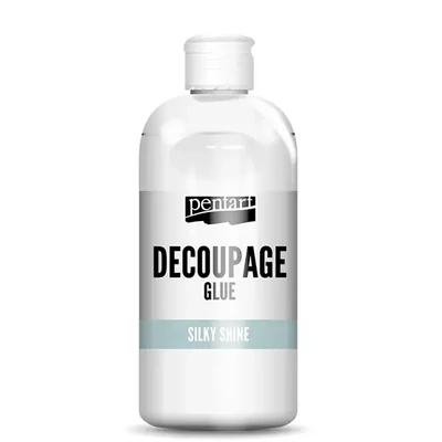 Lepidlo na dekupáž Pentart, 500 ml – s hodvábnym leskom