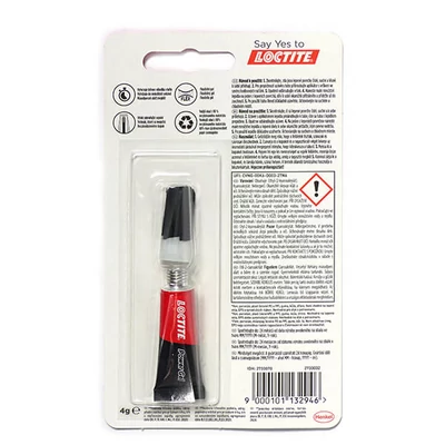 Loctite, sekundové lepidlo Super Bond Power Gel, 3+1 g