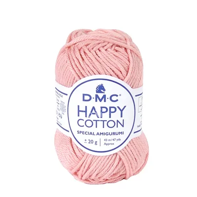 Bavlnená priadza na amigurumi DMC Happy Cotton, 20 g - 764, svetloružová