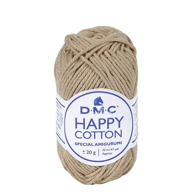 Bavlnená priadza na amigurumi DMC Happy Cotton, 20 g - 773, svetlohnedá