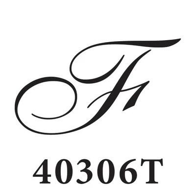 Vosková pečatiaca hlavica, J. Herbin, 24 mm, mosadz - písmeno F