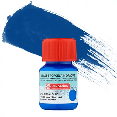 Farba na sklo a porcelán Art Creation, krycia, 30 ml - 5013 royal blue