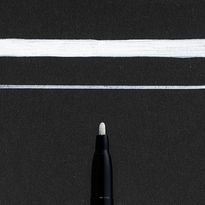 Lakový popisovač Sakura Pen-Touch, fine (1 mm) - white